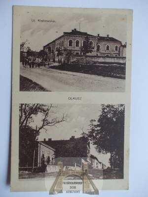 Olkusz, Krakowska and Slawkowska Streets ca. 1925