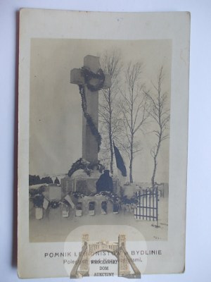 Bydlin near Olkusz, monument to legionaries, military memorial ca. 1917