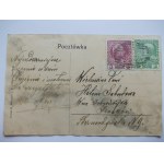 Limanowa, Rynek, starostwo, browar 1909