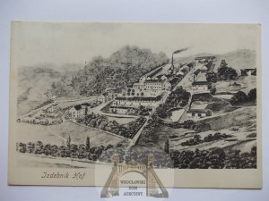 Izdebnik bei Lanckorona, Wadowice, Wodka- und Likörfabrik um 1910