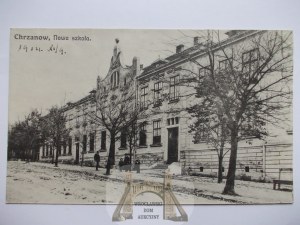 Chrzanów, new school 1914