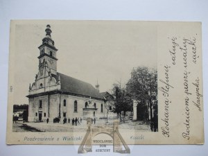 Wieliczka, church circa 1900.
