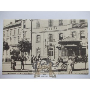 Tarnów, Sobieski-Platz, Apotheke, ca. 1910