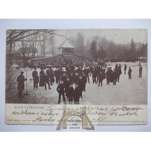 Tarnow, skating club , ice rink, 1900