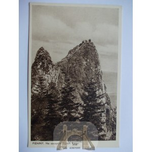 Pieniny, Na vrcholu tří korun cca 1930