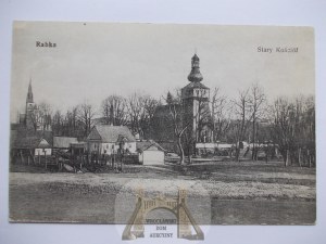 Rabka, starý kostol asi 1915