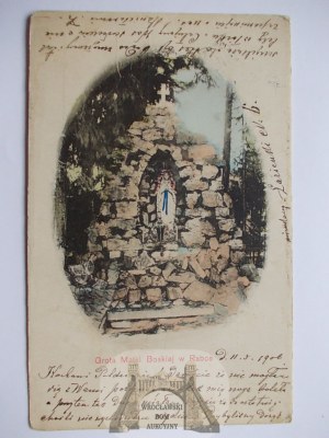 Rabka, Grota Matki Boskiej ok. 1900