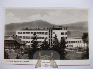 Istebna, public school, ca. 1930.