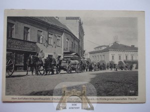 Lituania, Vilnius, marcia dell'esercito, 1915 ca.