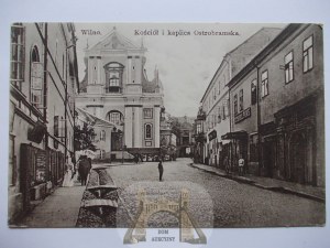 Lituania, Vilnius, cappella di Ostra Brama, 1912 ca.