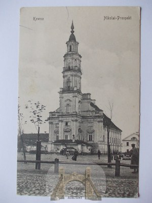 Lithuania, Kaunas, St. Nicholas Prospect, ca. 1916