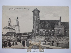 Lithuania, Kaunas, church, 1916