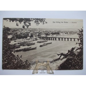 Litwa, Kowno, panorama, 1917