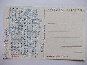 Litva, Kaunas, Kaunas post office, 1942