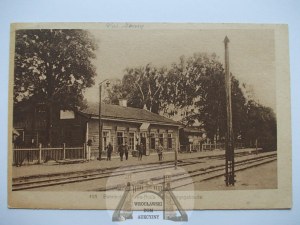 Lithuania, Kozlovaya Ruda, railway station, 1917