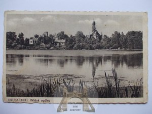 Lithuania, Druskininkai, panorama, ca. 1930