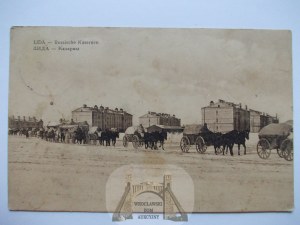 Belarus, Lida, barracks, stockades, 1916