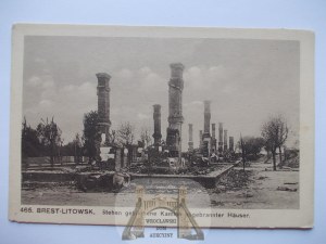 Belarus, Brest-Litovsk, ruins, ca. 1916