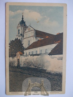 Bielorussia, Grodno, chiesa francescana, 1917 circa