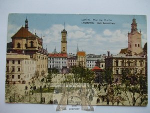 Ukraine, Lemberg, Platz des Heiligen Geistes, 1916