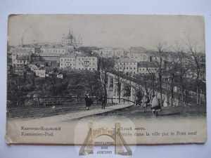 Ukraine, Kamenets Podolsk, panorama, ca. 1910