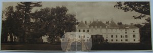 Ukraine, Rozdół, Lanckoronski Palace, double sheet, ca. 1910