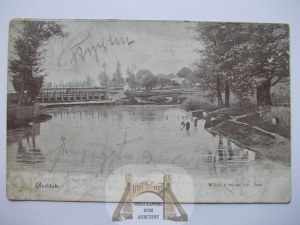Ukraine, Grodek,St. John's Bridge, 1905
