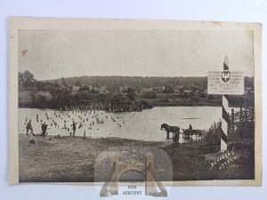 Grenzschutzkorps, Leben in Baon Wolhynien, Pferde tränken ca. 1925