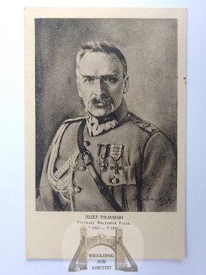 Józef Piłsudski, maréchal de Pologne 1935
