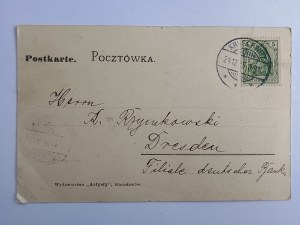 Veselé Vánoce, Štědrý den, ołatek 1905