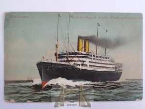 Ship, Transatlantic, Kaiserin Auguste Victoria ca. 1910