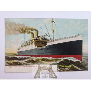 Ship, Transatlantic, Blucher ca. 1910