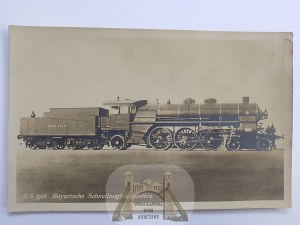 Railroad, German locomotive circa 1910 I