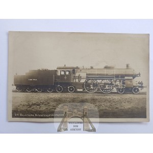 Chemin de fer, locomotive allemande vers 1910 II