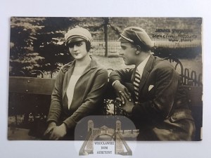 Film polonais, Trędowata, actrice Jadwiga Smosarska 1930