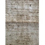 FREDERICK AUGUST. Proclamation. Manuscript. Leipzig [1809].