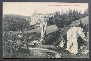 [Ojców] Dolina Pieskovej Skaly od východu [1907].