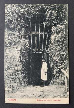 DADS. Entrée de la grotte de Lokietek [1907].