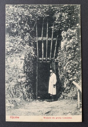 DADS. Eingang zur Grotte von Lokietek [1907].