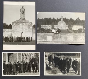 [SYGA Teofil] Súbor 5 fotografií. Návšteva poľských novinárov v Rige v roku 1936.