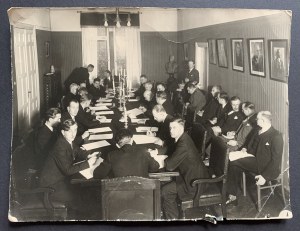 [SYGA Teofil] Súbor 5 fotografií. Návšteva poľských novinárov v Rige v roku 1936.