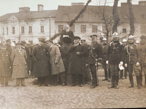 RAWA MAZOWIECKA. Satz von 5 Fotografien der 3. Mai-Feierlichkeiten aus dem Jahr 1925.