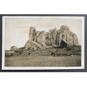 [POLSKIE Towarzystwo Krajoznawcze] Grupaskał Okiennik pod Skarżycami (pov. bendzinski). Varsovie [1920].