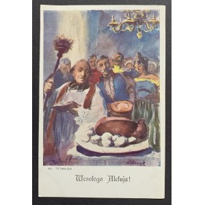 MALARSTWO POLSKIE. Wł. Tetmajer - Wesołego Aleluja ! Kraków [1928]