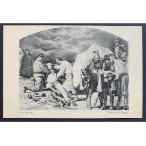 Artur Grottger - Zdrada i kara. Warszawa [1906]