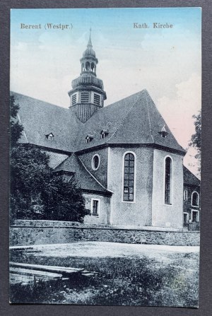 [KOŚCIERZYNA] Berent (Westpr.). Kath. Kirche. [katolická církev].