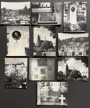 [ODROWĄŻ-PIENIĄŻEK Janusz] Ensemble de 10 photographies documentant le séjour de Janusz Odrowąż-Pięniążek à Montmorency - France.