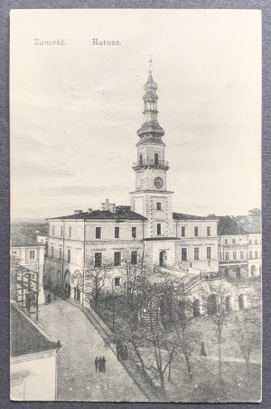 ZAMOSC. Das Rathaus [1918].