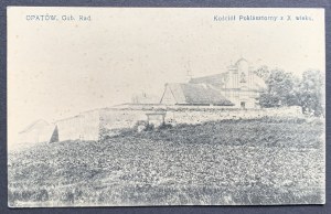 OPATÓW. Gub. Radom. Pokláštorný kostol z 10. storočia.