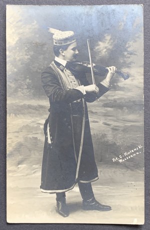 KULEWSKI. Musician. Warsaw [ca.1910].